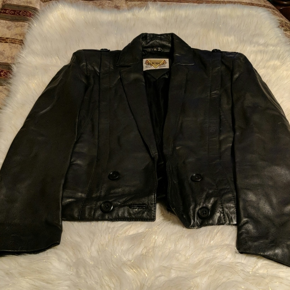 Ladies Phases 2 leather jacket
